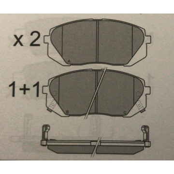 Pastiglie Freni BP3358 CARLINE