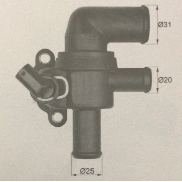 Termostato 380MM02 ASHIKA